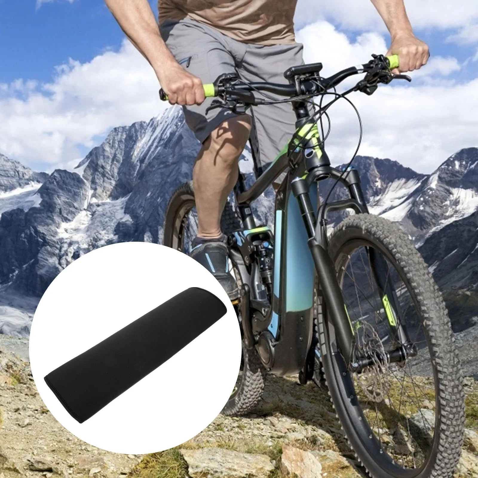 

Waterproof Bike Frame Protective Cover For Electric Bicycle Handlebar Lightweight Durable Universal Fit Neoprene Cover