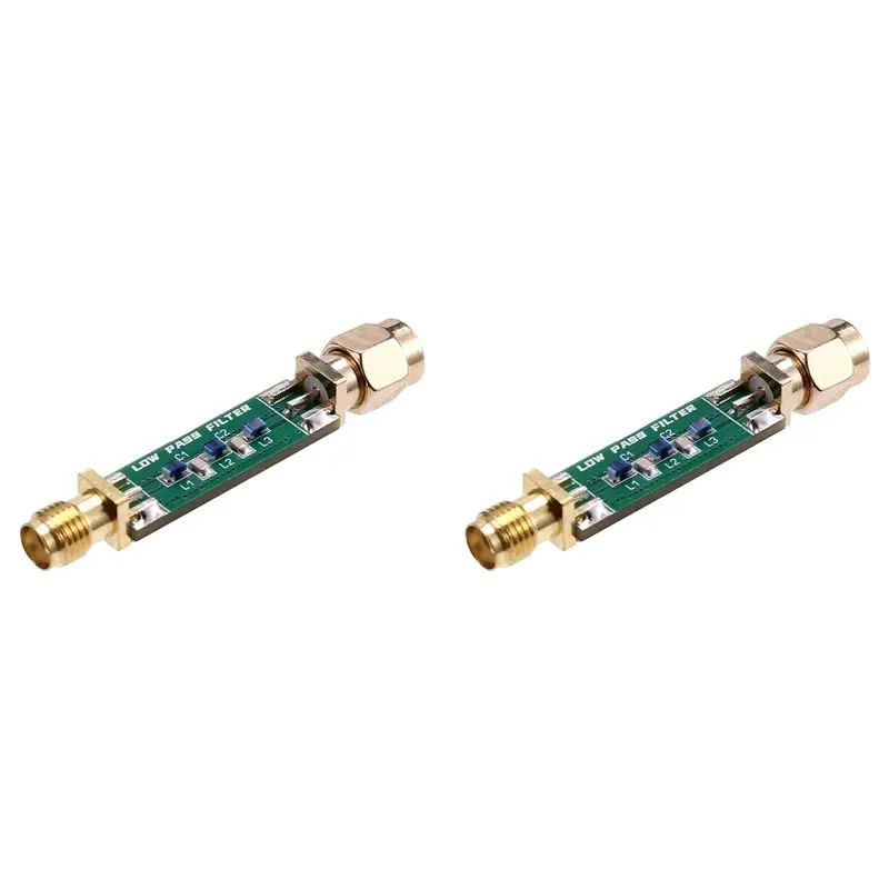 

N82R 2Pcs 200Mhz LPF Low Pass Filter Low-Pass Filter Only For Receive FM, Aviation, V-Band Walkie-Talkie Signals