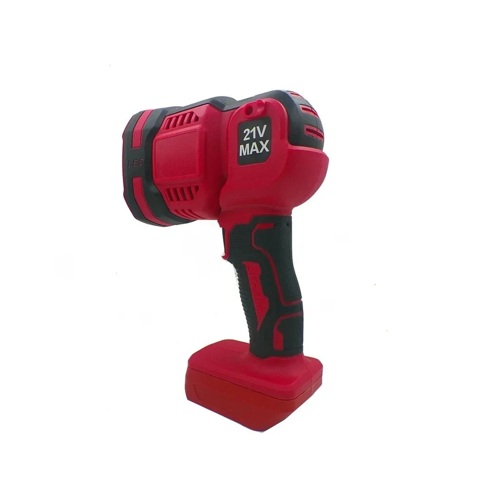 Portable 18V LED Work Light Headlamp with Multiple Brightness Settings for Outdoor Camping and Engineering Use