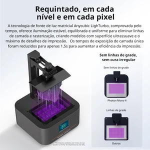 Anycubic Photon Mono 4 LCD UV 3D Printer with High Definition Screen of 7 8 Main Sales Printer 3D Resin - №6