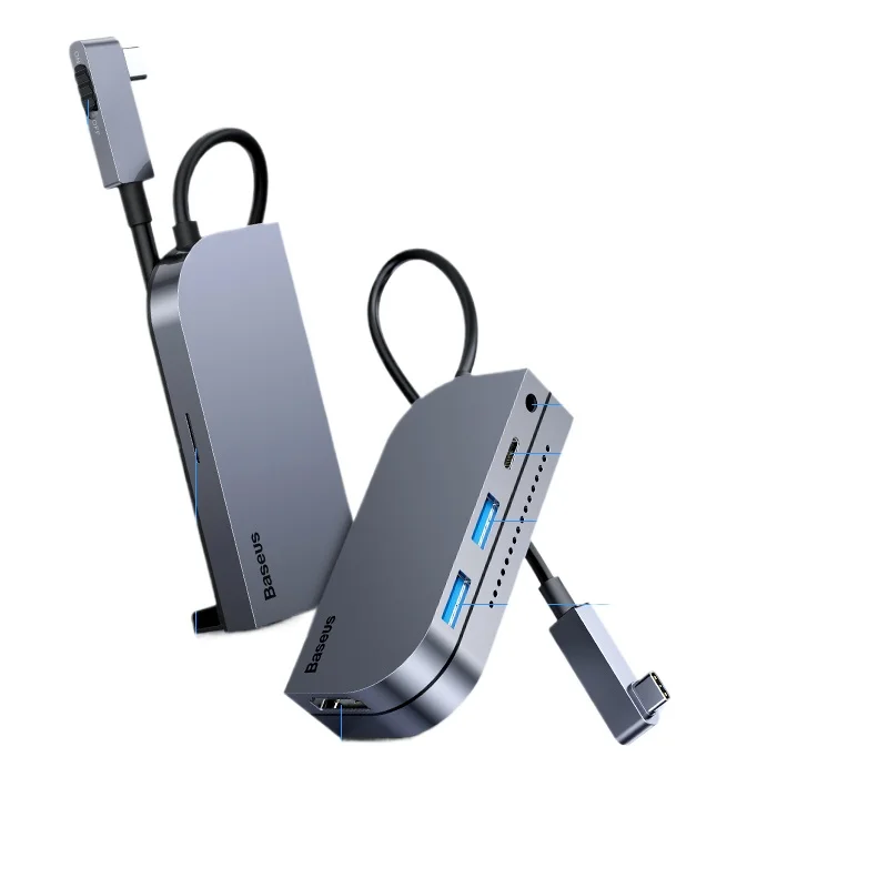 

*Docking station usb desktop expansion suitable for converter typec interface computer notebook 4K screen projection