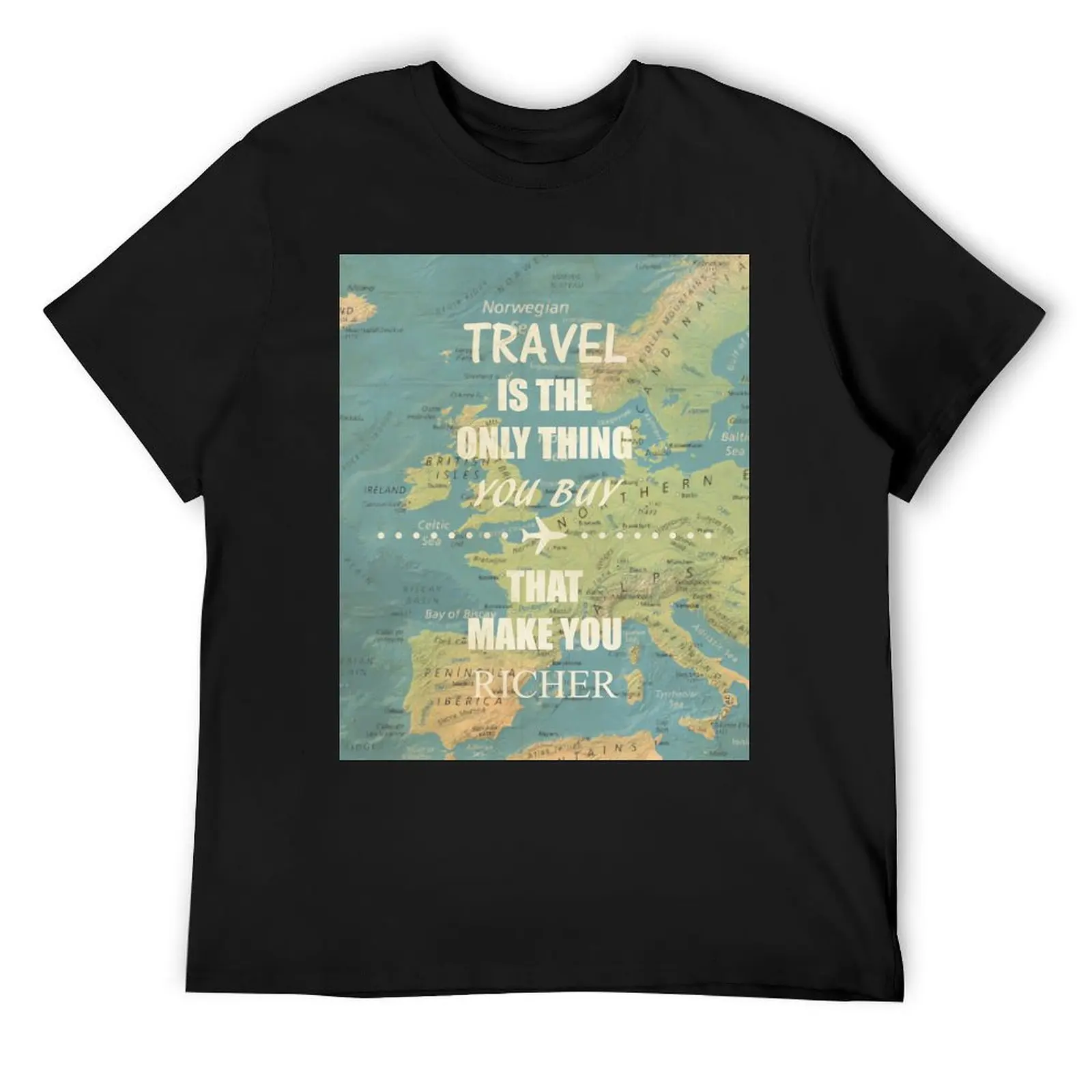 Travel is the only thing you buy that make you richer T-Shirt