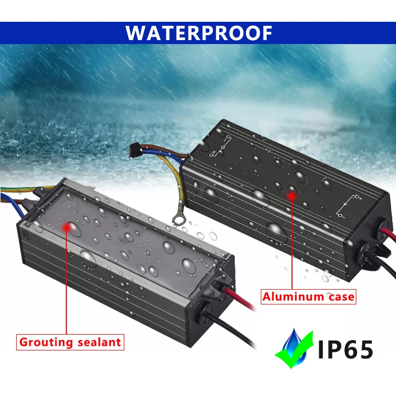 LED Driver DC24-36V 280mA 600mA 900mA 1200mA 1500mA 1800mA 2400mA 3000mA Constant Current Power Supply Lighting Transformer IP65