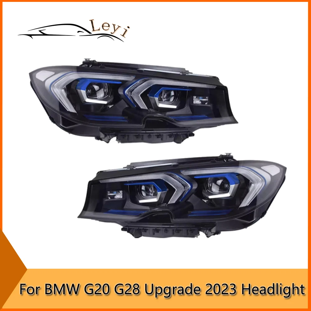 Car Head Light For BMX  G20 G28 Upgrade 2023 Headlight （2019-2022 Year Model） Turning Signal Front Lamp（No Need Change Bumper）