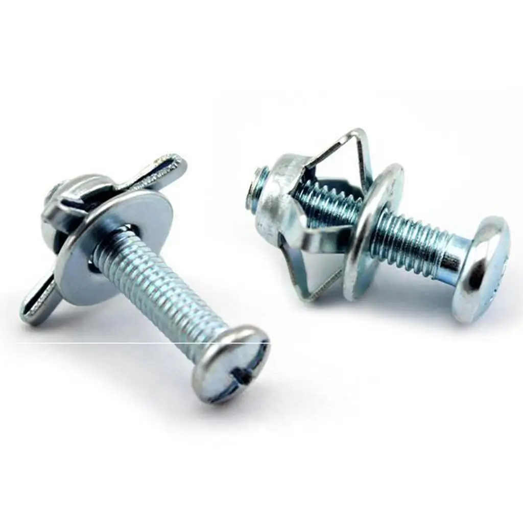 

20 Pieces Jack Nuts Car Hollow Dowels Short Long Fixings M5 M6 Drywall Tool Nut