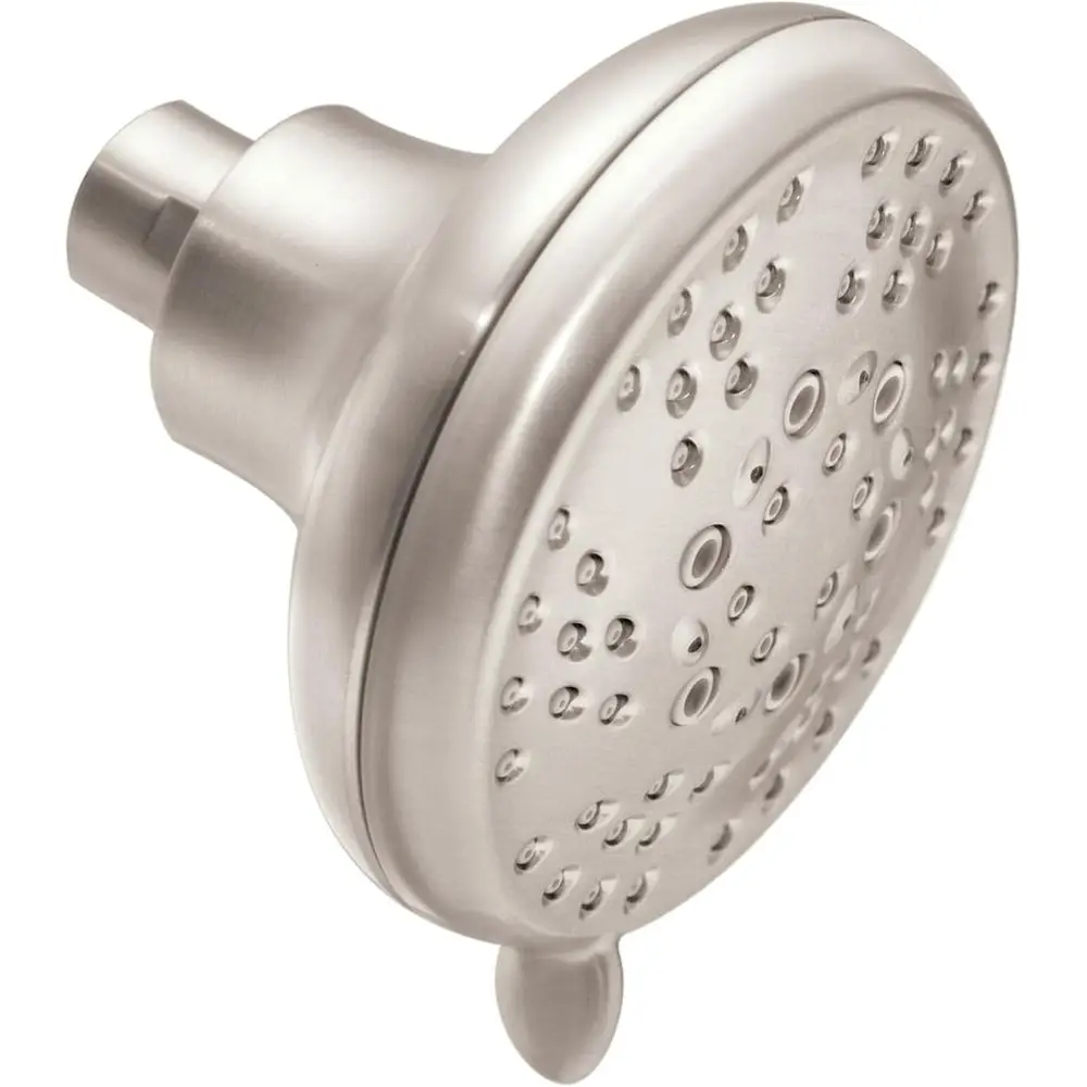 

Eco-Friendly 5-Function Shower Head with Brushed Nickel Finish