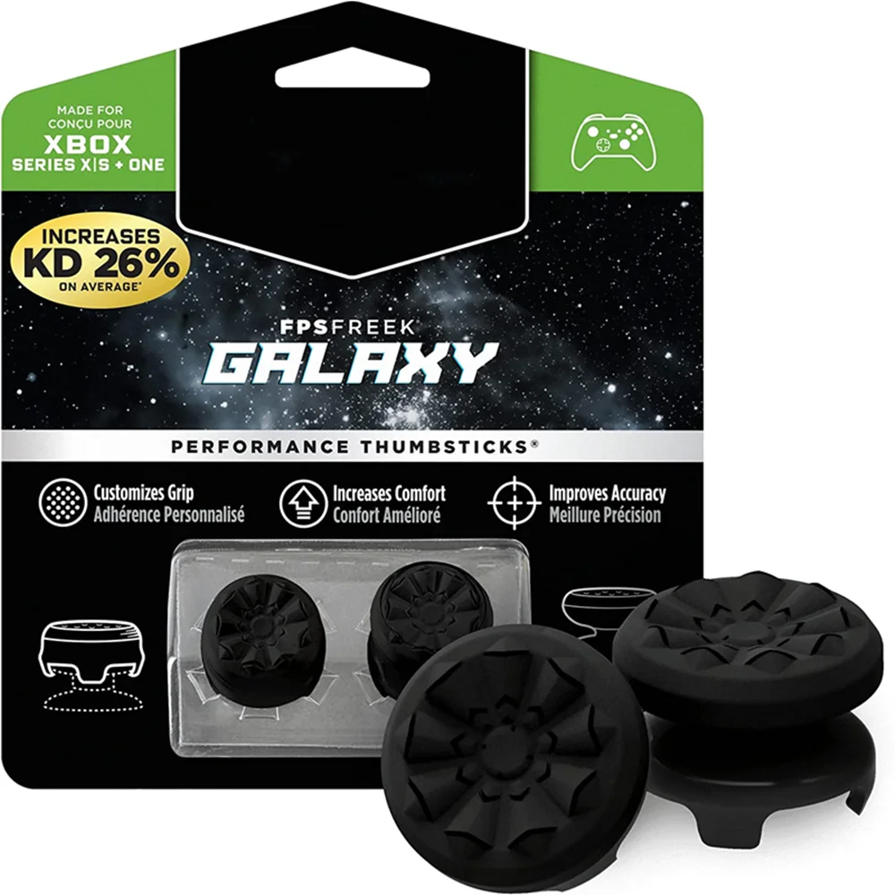 1-10PCSFreek Galaxy para SwitchPRO palo analógico de tiro alto para Xbox One/X/S controlador rendimiento Command Stick juego tapa de silicona