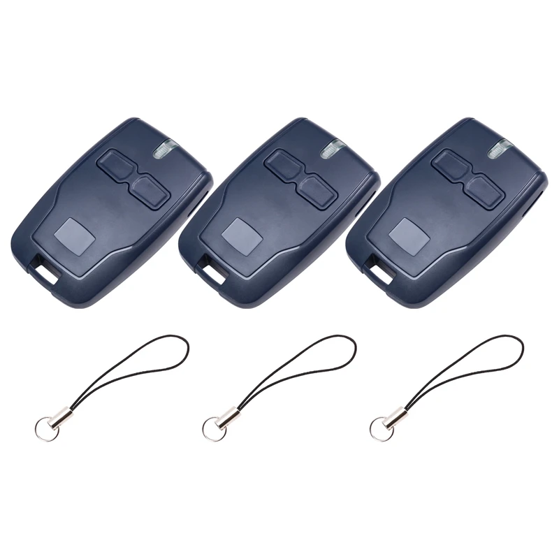 3Pcs Garage Door Remote Control For BFT Mitto B2 433.92Mhz Electric Gate Key Fob 2 Channels Garage Door Remote Control