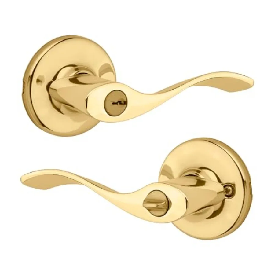

Balboa Door Handle with Lock and Key, Secure Keyed Lever Exterior, for Front Entrance and Bedrooms,,Pick Resistant Smartkey Rek