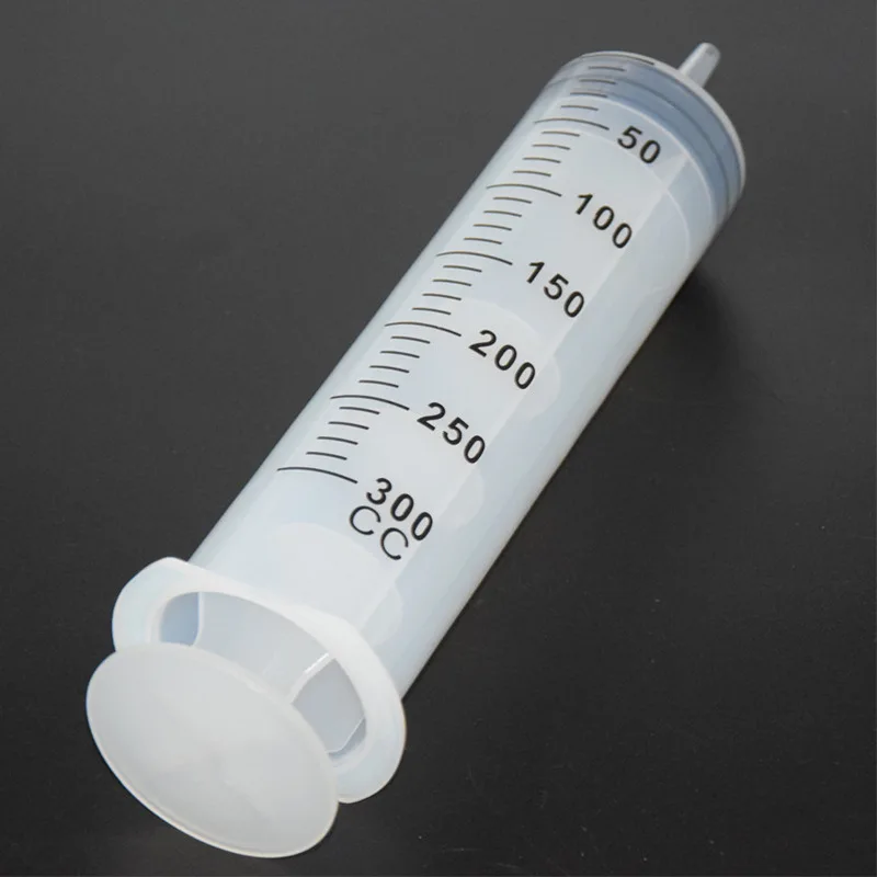 300CC Plastic Syringe With Coarse Mouth and Large Capacity