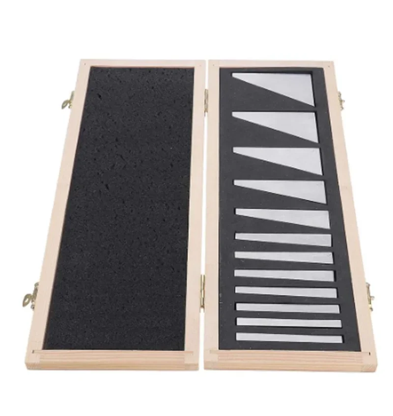 Blocos de Ângulo Precisos Grupo Calibre Fresagem Machinist Torno Ferramentas a 30 Graus 12 Pcs
