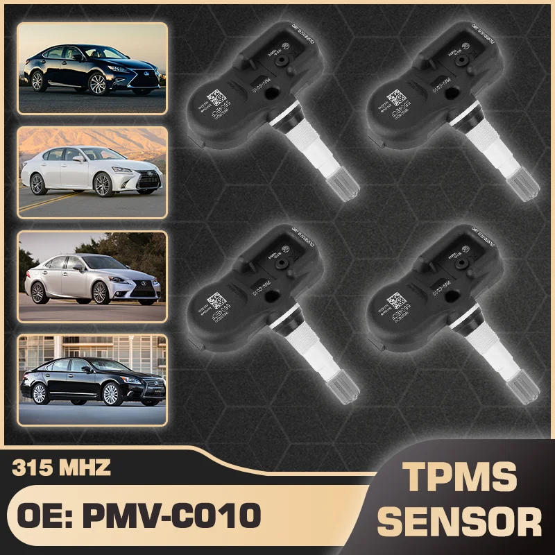 

Tire Pressure Sensor PMV-C010 315 MHz For Lexus ES300h ES350 GS200t GS350 GS450h IS200t IS250 IS300 IS350 LS460 LS600h 2013-2017