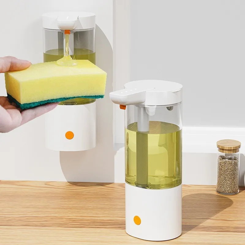 New Intelligent Washing Machine Mobile Phone Kitchen Sink Automatic Sensing Soap Dispenser Household