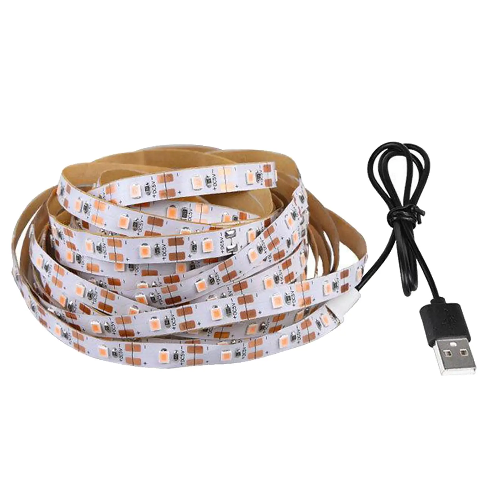 LED Grow Lights for Indoor Plants Strips with DC 5V USB for Succulent Greenhouse Home Gardening