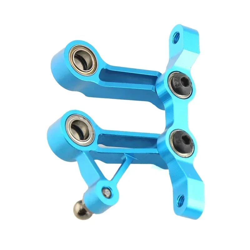 1 قطعة مجموعة التوجيه سبائك الألومنيوم # TXV2-007BU لسيارة TAMIYA XV02 1/10 RC #1