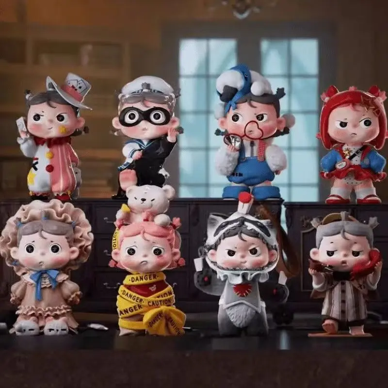 Detective Daisy-Castle Secret Case Series Blind Box Trendy Toy Cute Doll Creative Desktop Ornament Birthday Gift