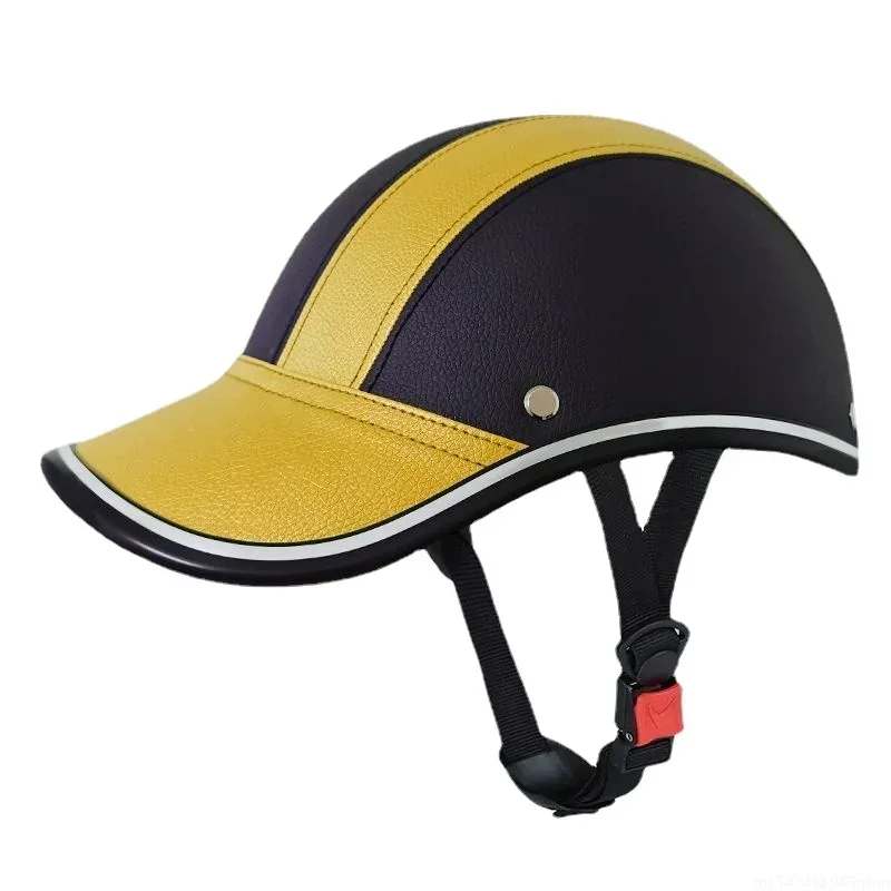 Adjustable Bike Helmet Men Women Anti-UV Skateboard Safety Baseball Cap Cycling Bicycle Helmet for Motocross Outdoor Sports