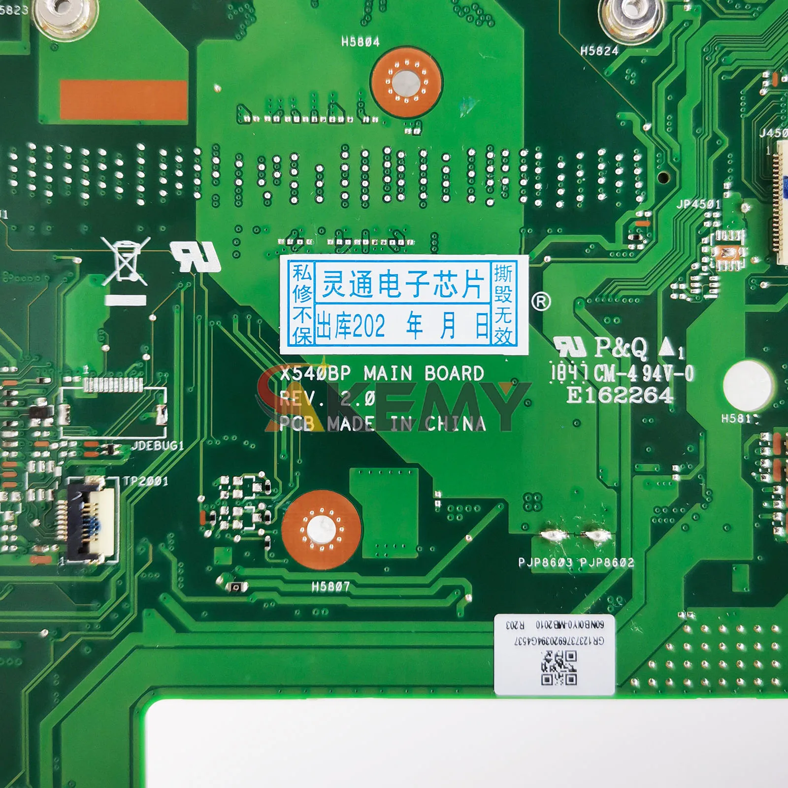 X540BP Laptop Motherboard Für ASUS VivoBook X540B R540B F540B A540B D540B X540BA X540BP Notebook Mainboard Mit A6 A8 A9 CPU stk