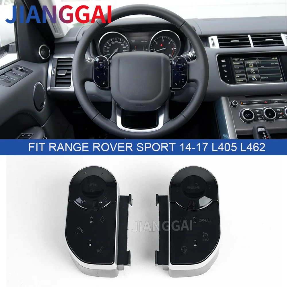 For Range Rover Vogue L405 Sport L494 Car Steering Wheel Buttons For Land Rover Discovery 5 OEM Steering Wheel Touch Button