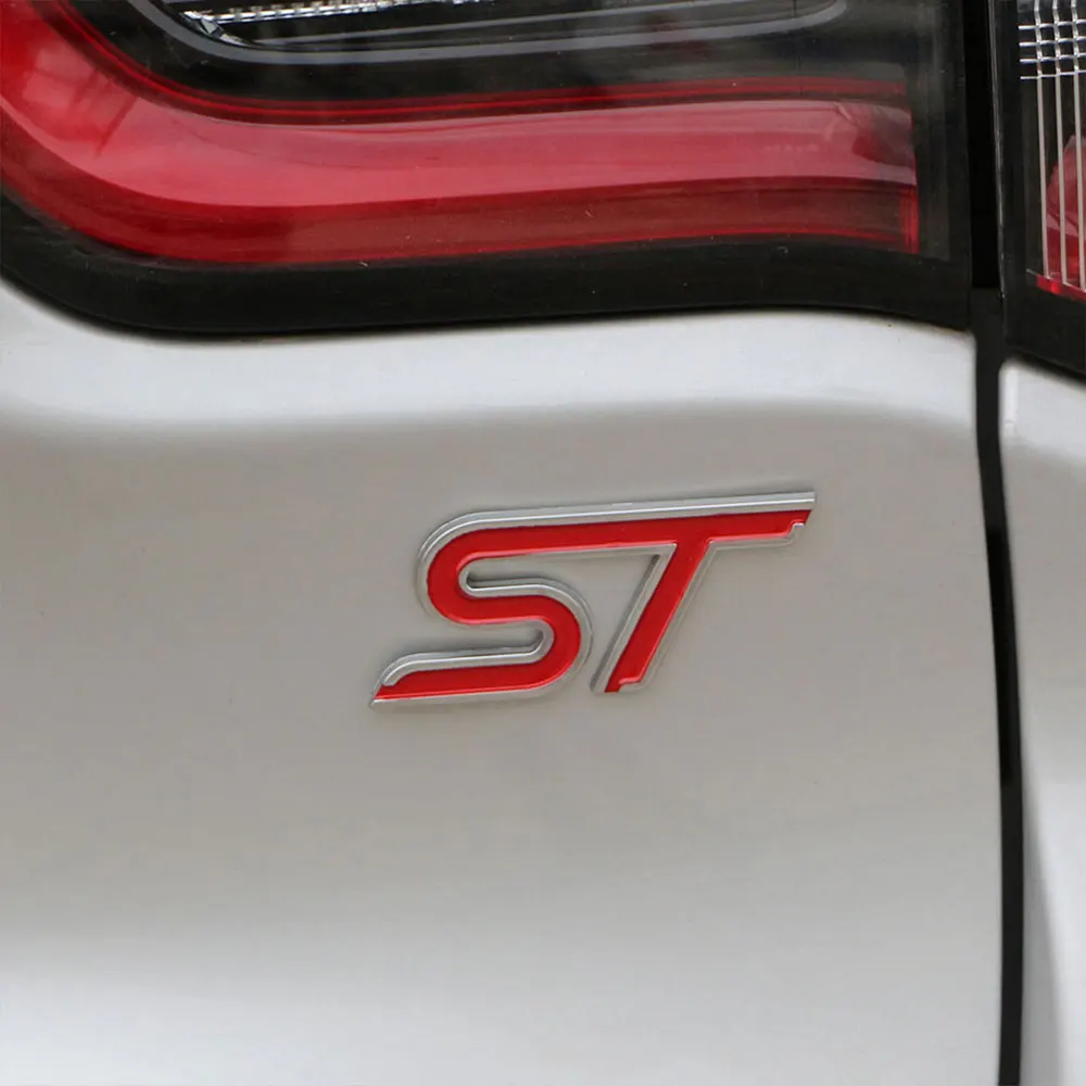 Car Front Grill 3D ST Sticker for Ford Focus 2005 - 2022 Rear Car Sign Mark Trim Stickers for Focus 2 3 4