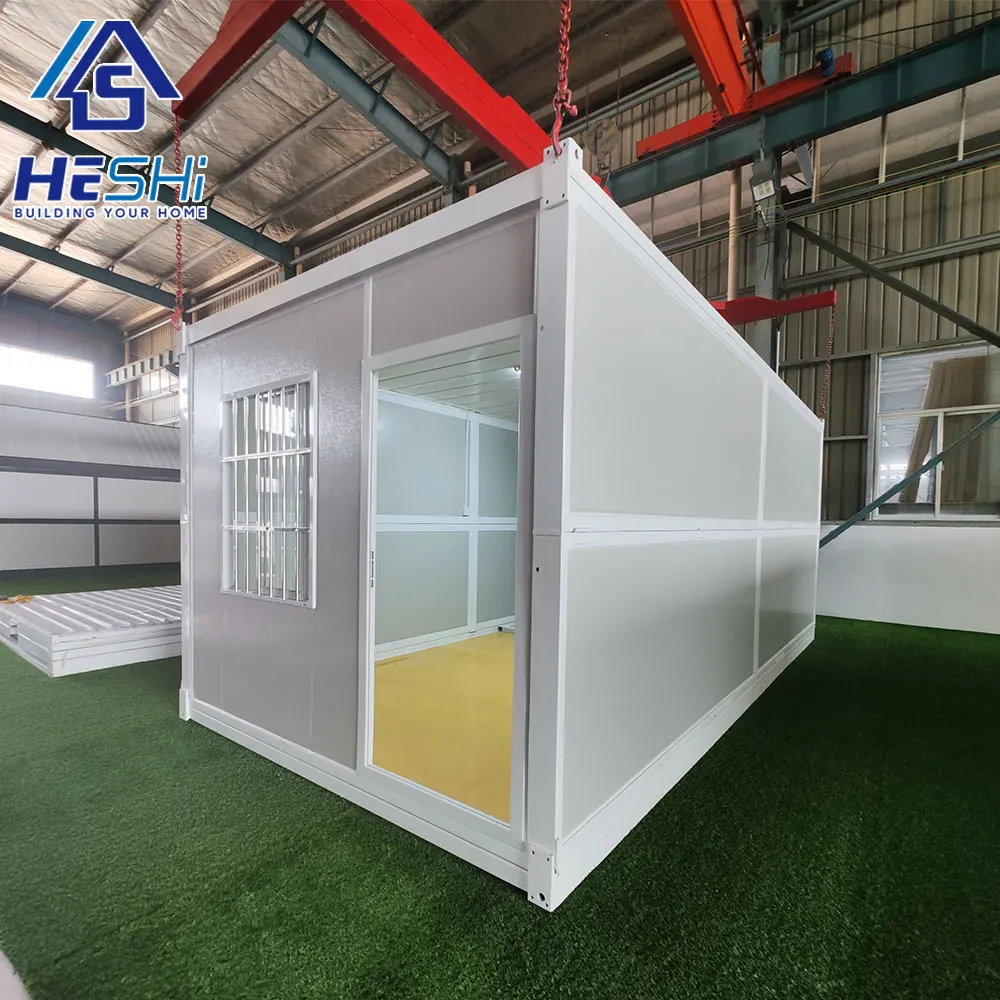 Direct Sale Prefab Folding Container Tiny House For Sale Customized Color Prefabricated Foldable Mobile Home