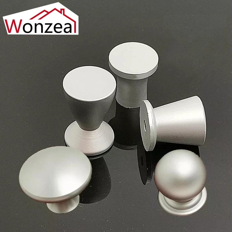 

Door Handle Cabinet Pulls Space Aluminum Alloy Drawer Knobs For Kitchen Cupboard Furniture Hardware Various Style Small Single