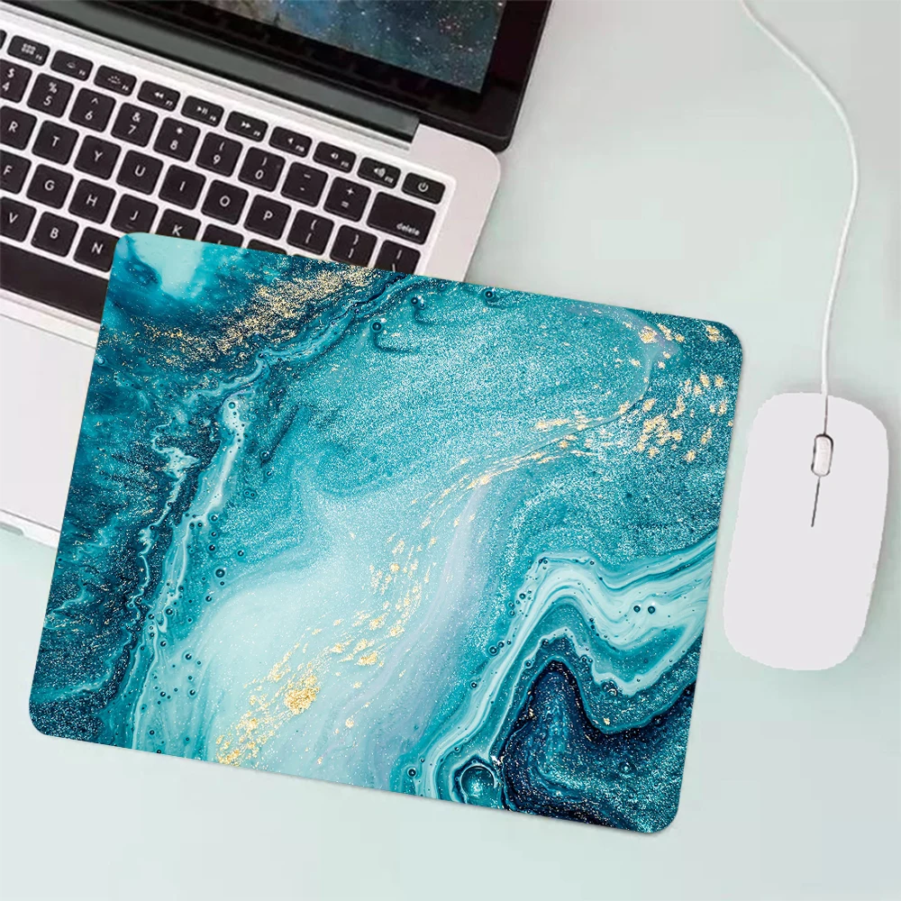 Ink Marble Large Gaming Mouse Pad Computer Mousepad PC Gamer Mouse Mat Laptop Mausepad XXL Mouse Carpet Keyboard Mat Desk Pad