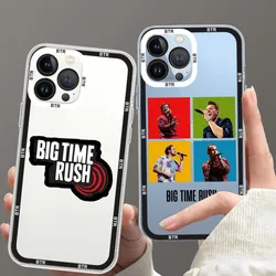 Big Time Rush Phone Case For iPhone 11 12 Mini 13 14 15 Pro Max Transparent Shell