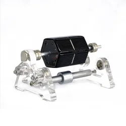 Magnetic Levitation Solar Motor DIY Creative Magnetic Levitation Decoration Physics Science Experiment Model Toy Collection Gift