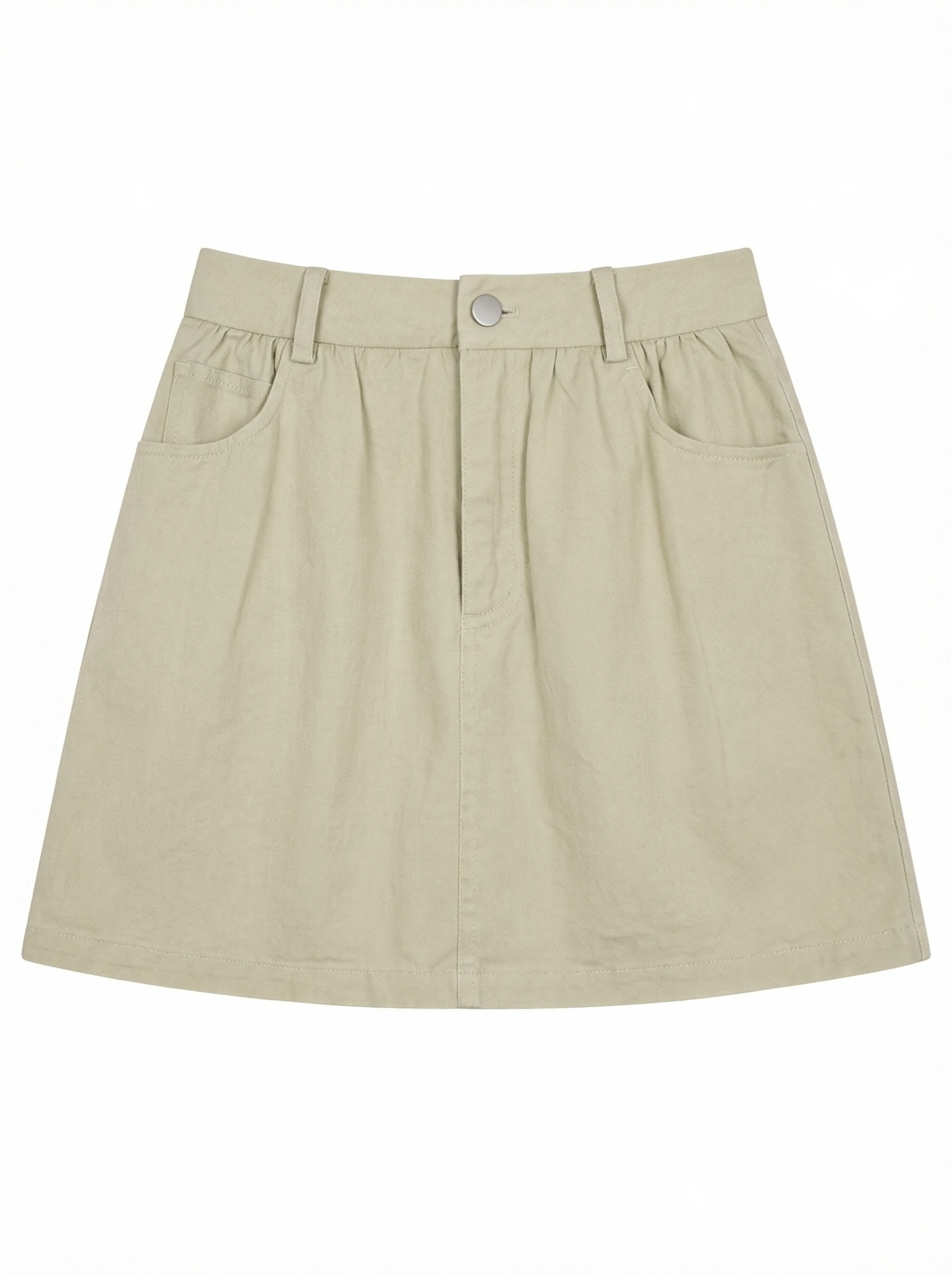 

Женская джинсовая юбка А-силуэта с широким подолом, повседневная, с высокой талией, из хлопка, маленький размер, в стиле Sweet Cool