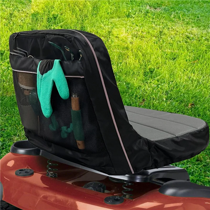 Yard Mower Seat Covers Tractor Farm Cushion Covers Weed Eater Dust Protectors Easy To Use