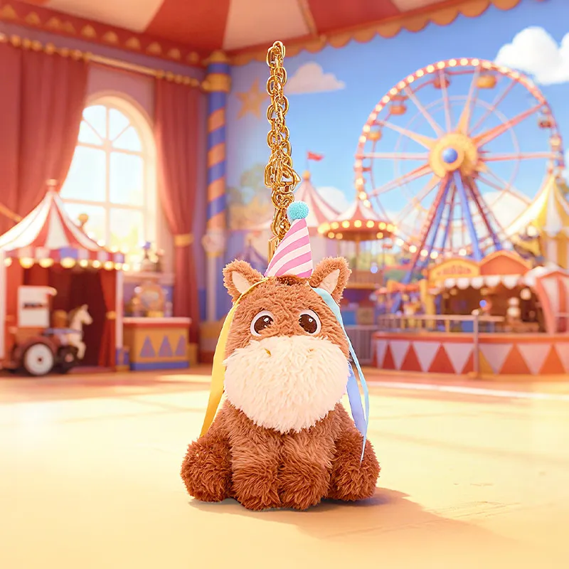 Potdemiel Disney Pixar Plüsch-Schlüsselanhänger, Einhorn, Toy Story, Taschenanhänger, Rucksack-Zubehör, Geschenk für Mädchen, Kinder, Maskottchen