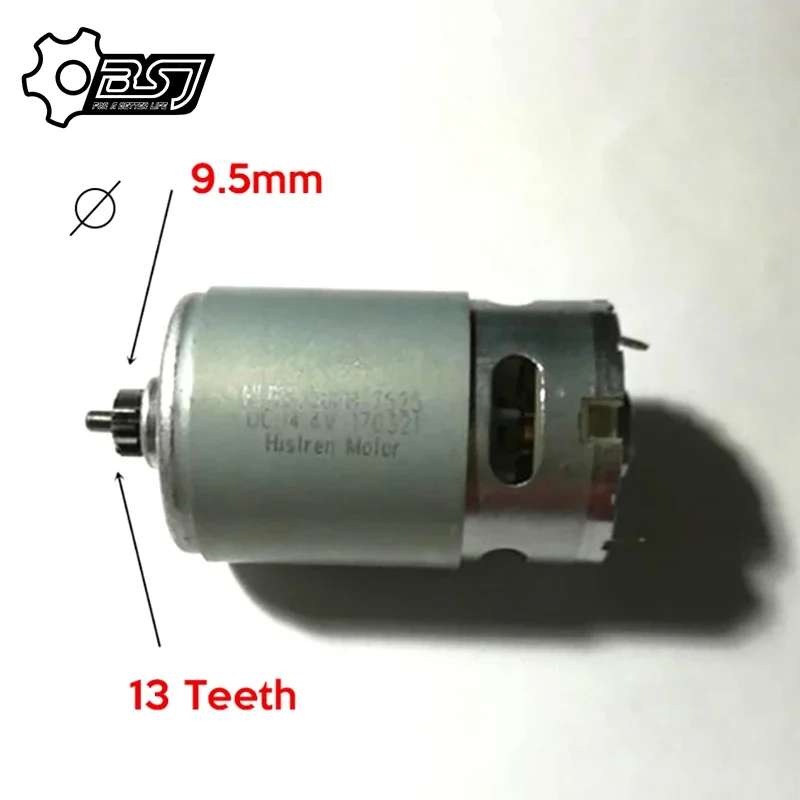 13 Teeth Motor 14.4V Replace for BOSCH GSR14.4-2-LI PSR 14,4 Li-2 PSR14.4LI-2 PSR1440LI-2 GSR 14,4-2-li Drill Engine