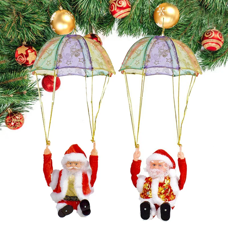 

Parachute Santa Christmas Charm Ornament Christmas Doll Gift Decoration