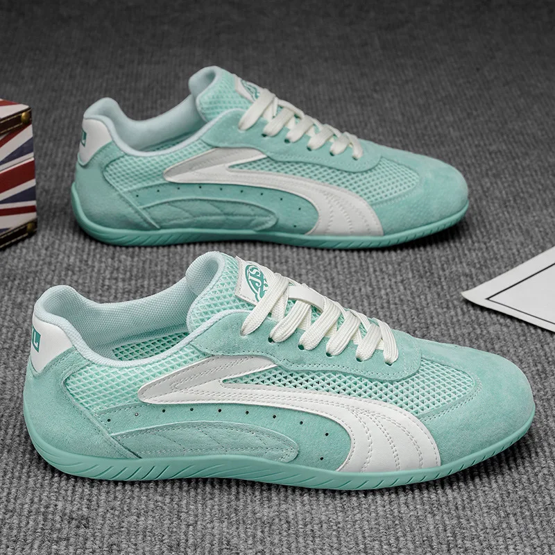 

Мужская повседневная обувь с мягкой подошвой, лето 2020, нескользящая повседневная обувь, модные кроссовки с дышащей сеткой, удобные кроссовки на плоском каблуке с круглым носком