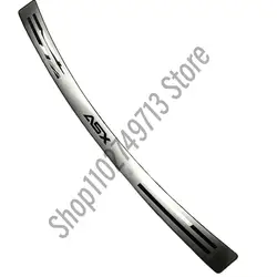 FOR Mitsubishi ASX 2013- 2019 Scuff Plate/Door Sill Rear Bumper Protector Sill Trunk Tread Plate Trim Car styling