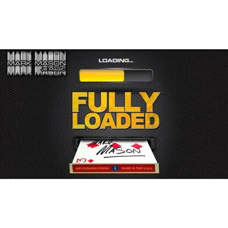 Fully Loaded  By Mark Maso Illusion Card Magic Tricks Close Up Mentalism Street Magica Funny Magia  Professional  Magician