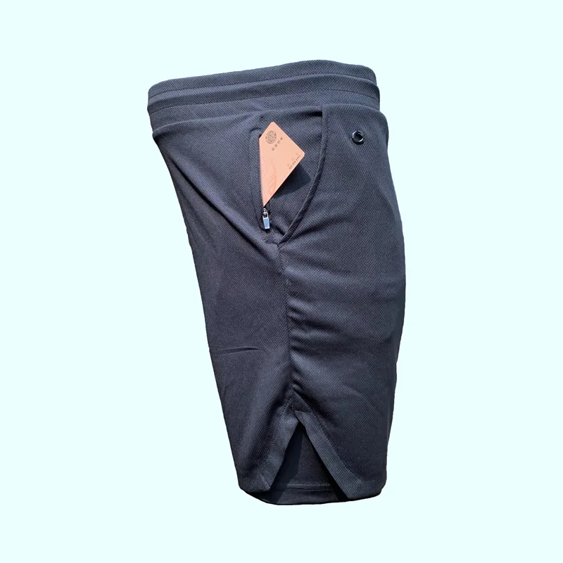 Running Shorts Men's 2 in 1 Training Fitness Tight shorts Fitness Men Jogging Summer Sports Shorts Exercise men's quarter pants image 4