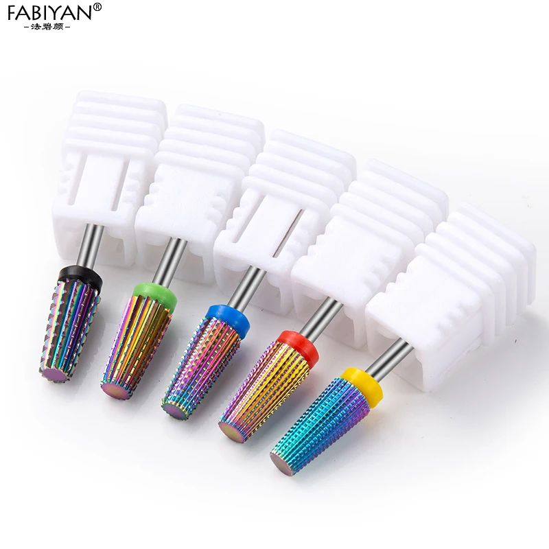 텅스텐 스틸 네일 아트 드릴 비트, 회전 전기 세라믹 밀링 커터, 매니큐어 젤 광택제 리무버, 네일 파일 페디큐어용