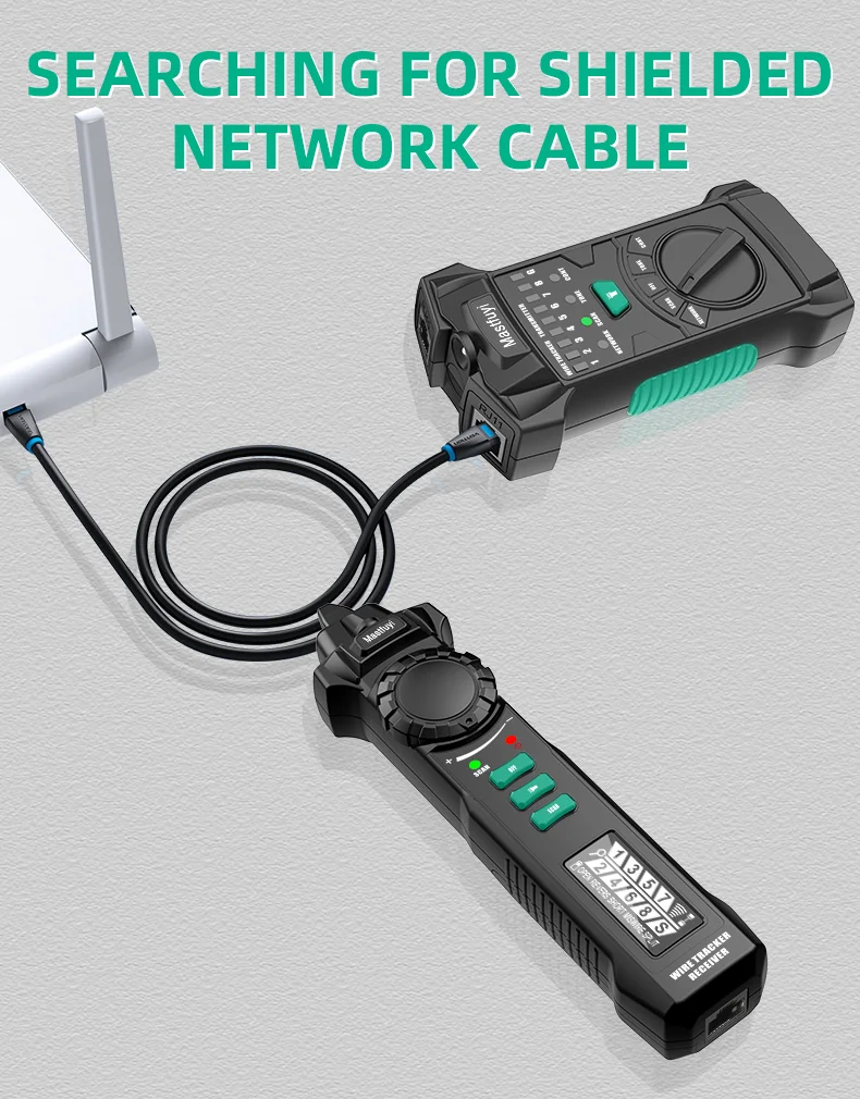 Cable lan tester Network Cable Tester Cat5 Cat6 Telephone/Network Scan Tool LAN Cable Tester Networking Tool network Repair