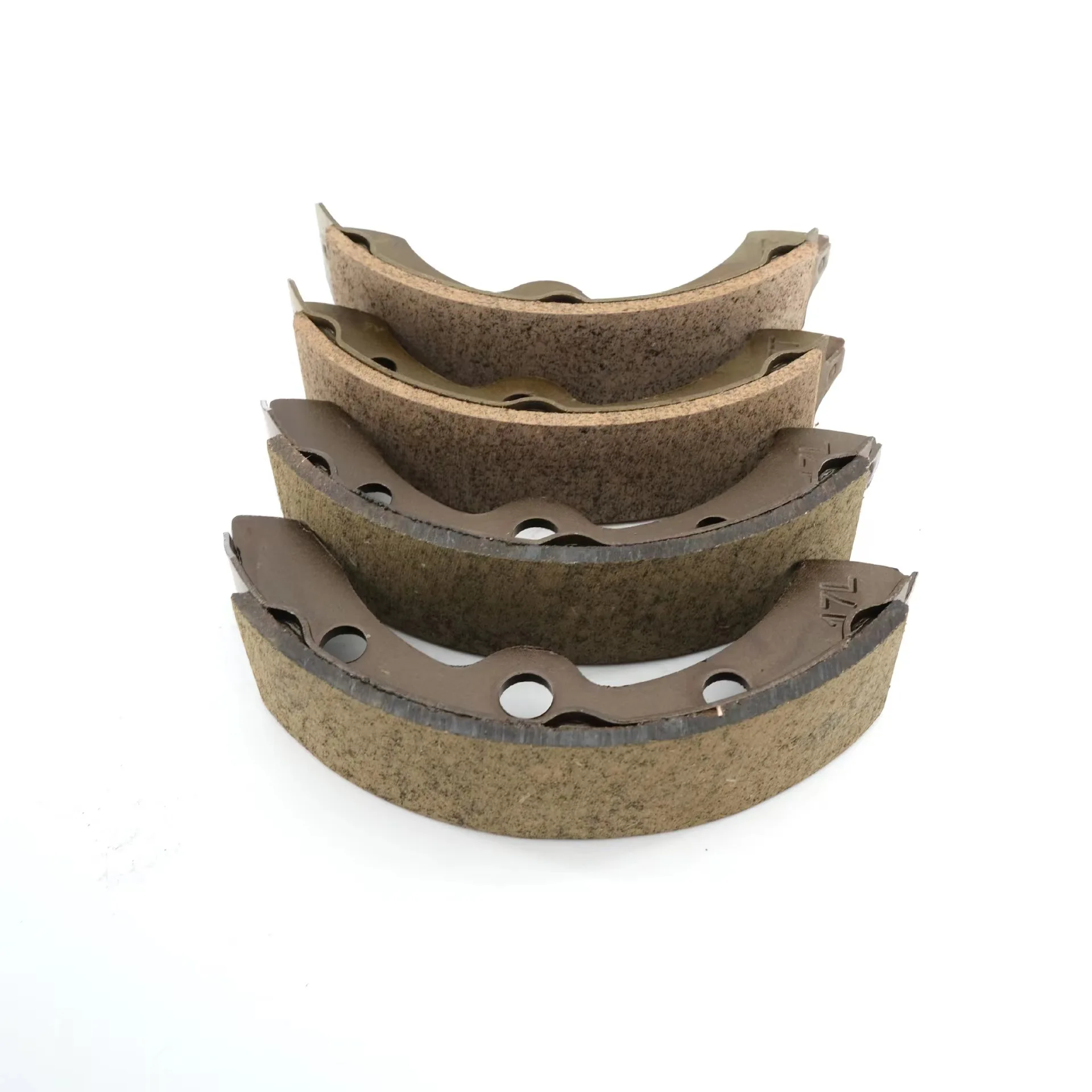 Golf Cart Brake Shoe, for Yamaha G1 G2 G8 G9, Club Car DS 1995-up, Club Car Precedent 2004-up, EZGO 1986.5-1996, OEM1018232-01 (2 short and 2 long )