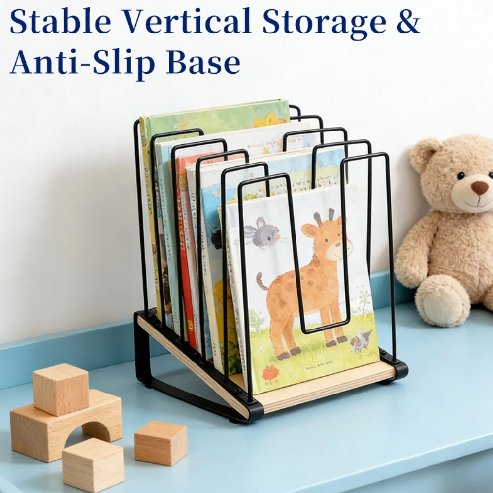 

Вертикальный органайзер для файлов на стол, офисный органайзер, сортировщик документов, настольный органайзер для файлов, деревянные компоненты