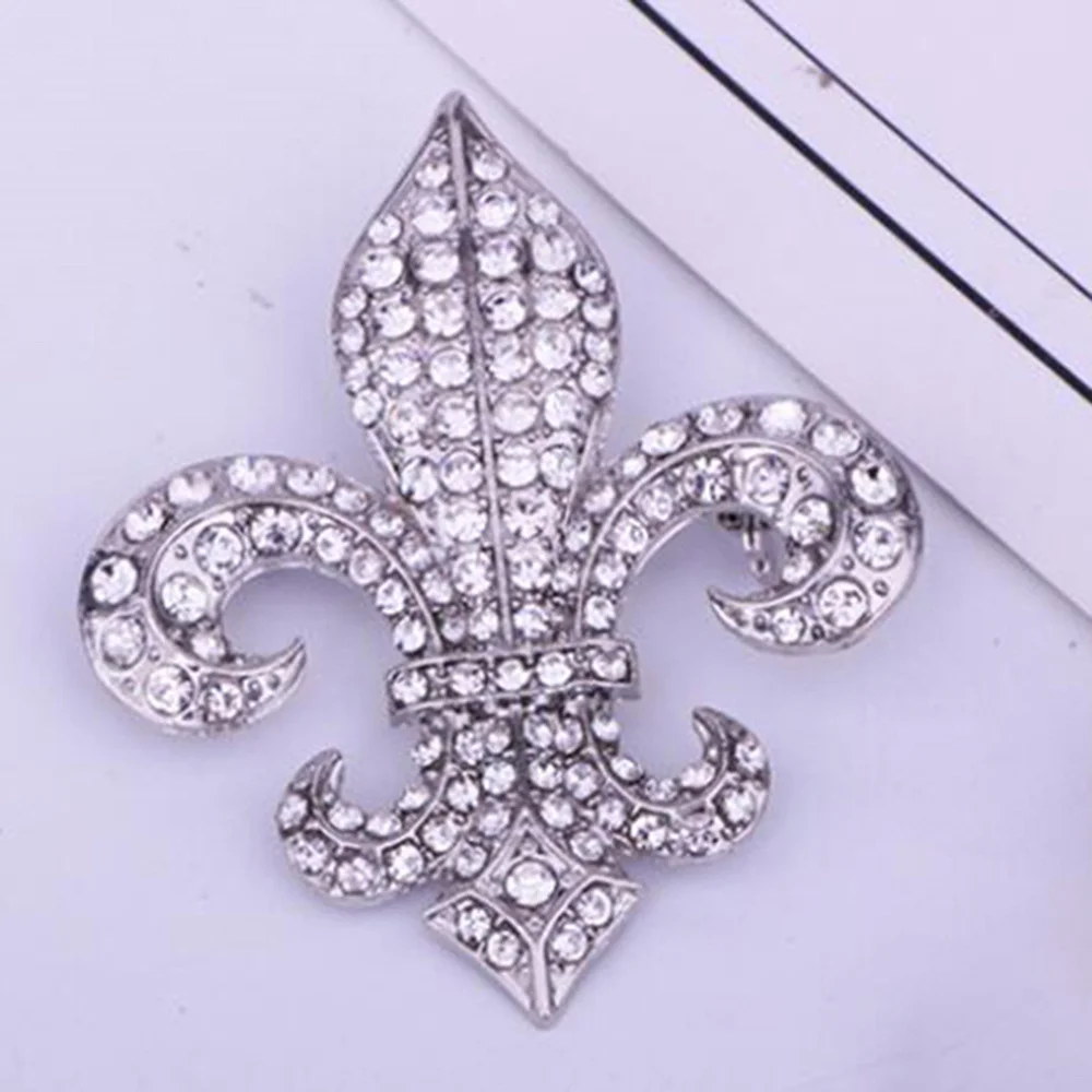 

Elegance CZ Flower Women's Men Ship Anchor Brooch Fashion Luxury Zircon Metal Lapel Pins Badges Clothing Jewelry Accessories