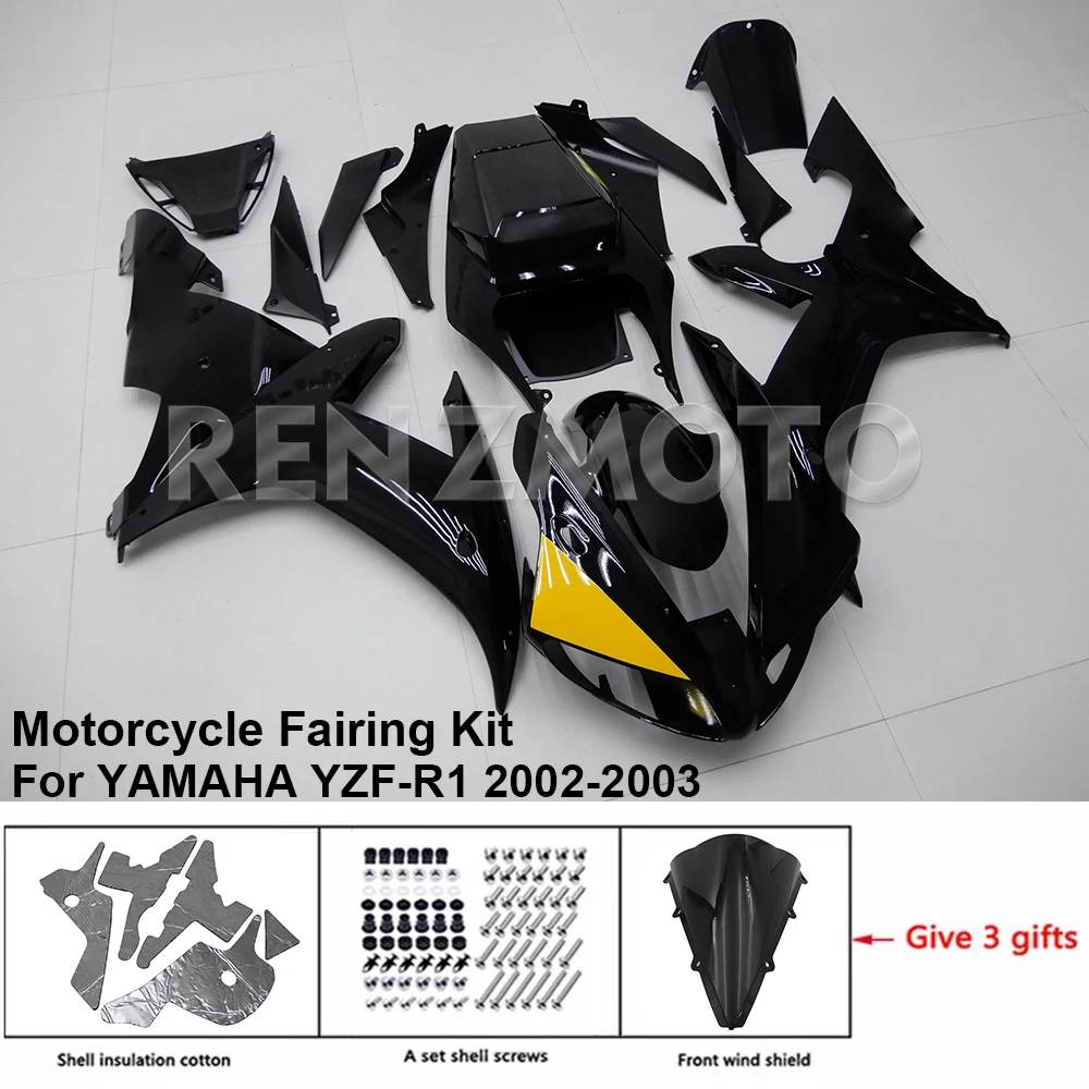 

Y1003-111a Motorcycle Fairing Set Body Kit Plastic For YAMAHA YZF-R1 2002-2003 Accessories ABS Injection Bodywork