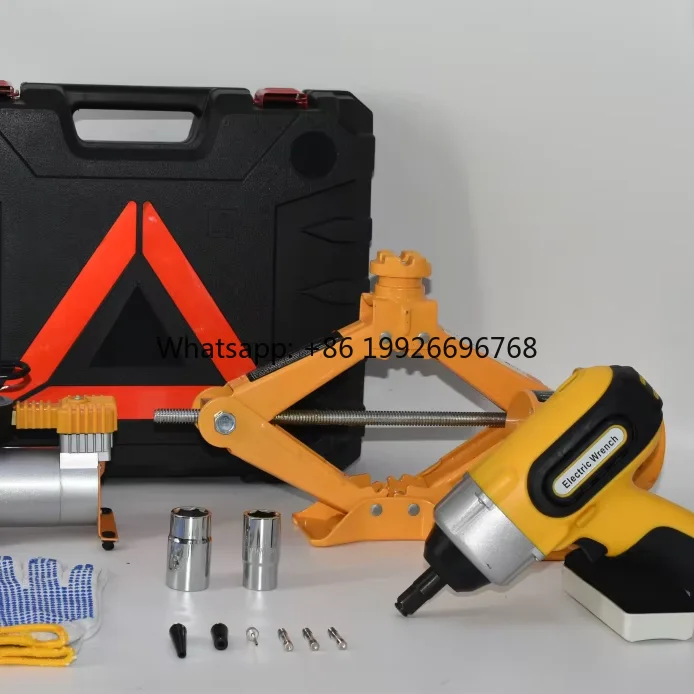 

New 5 in 1 Car Electric Jack Car Jacks Compressor Wrench Vehicle Tools Emergency Tool Kit Car Jack Kit