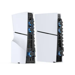 مروحة تبريد PS5 Slim Accessories لبلاي ستيشن 5 ، وحدة تحكم رفيعة ، 3 سرعات دوران ، ضوء LED ، موزعات USB 3.0 6 مبرد مبرد مبيعات رئيسي ل PS3 - No6