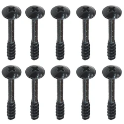 Air Filter Housing Lid Retaining Screw 10pcs 34mm X 5mm Accessories Black Cleaner Box Parts Replacement Universal