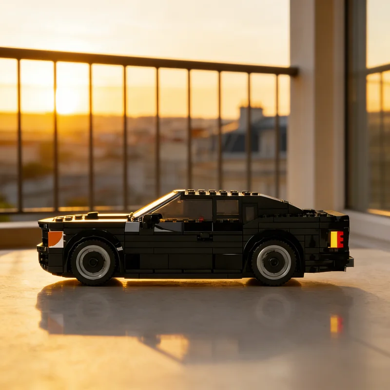 

354 детали MOC City Champions Mercedesesed SEC Widebody: Конструктор, Рождественский подарок, развивающая игрушка, идея для сборки
