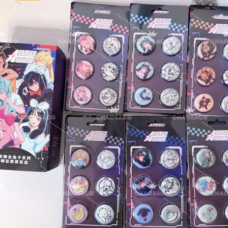 

Коллекционные значки серии Alien Stage Rabbit, слепая коробка, модная игрушка в подарок Mizi Sua, Иван, Лука Till Hyuna, модные коллекционные предметы