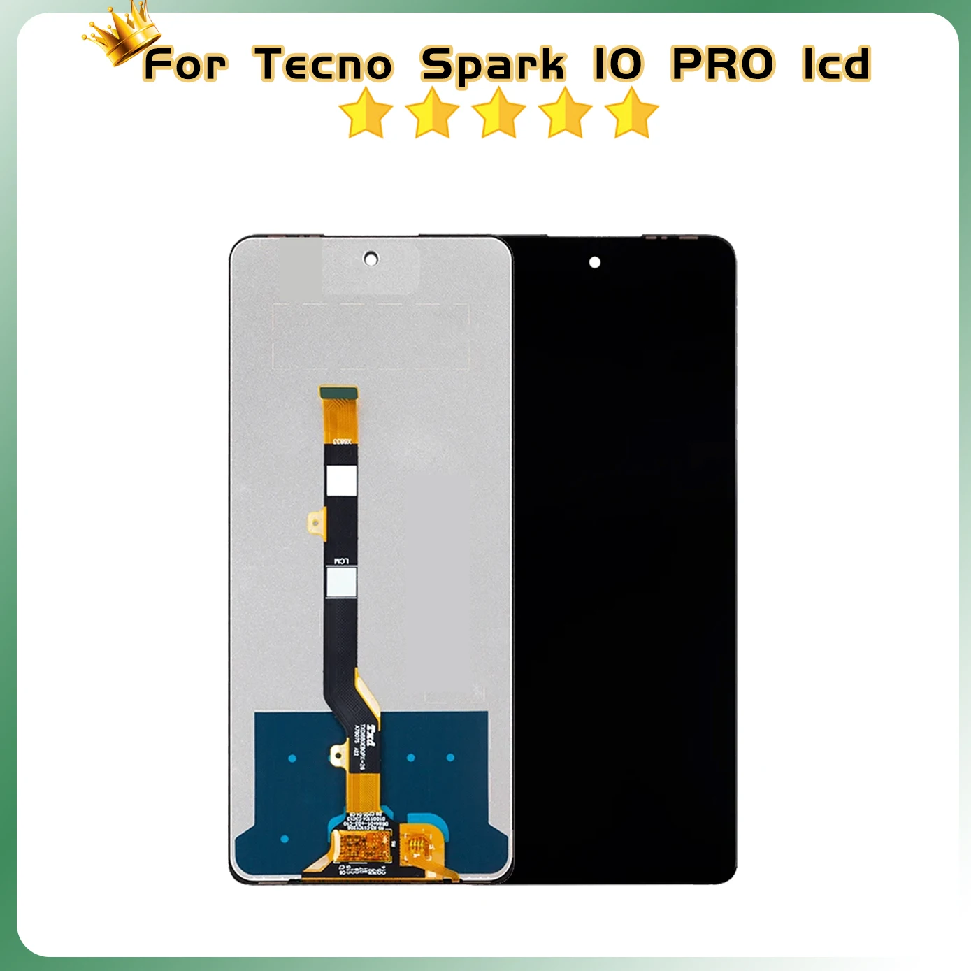 100% Tested For Tecno Spark 10 Pro Display Touch KI7 Premium Lcd Screen Digitizer Panel Assembly LCD SCREEN High quality